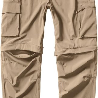 Hiking Convertible Pants Outdoor Waterproof Quick Dry Zip image 1