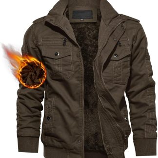 TACVASEN Lightweight Military Cotton Jacket Casual image 1