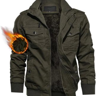 Lightweight Military Cotton Jacket Casual Windbreaker Coat image 1